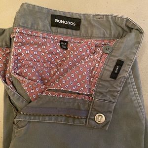 Mens Bonobos athletic fit chino